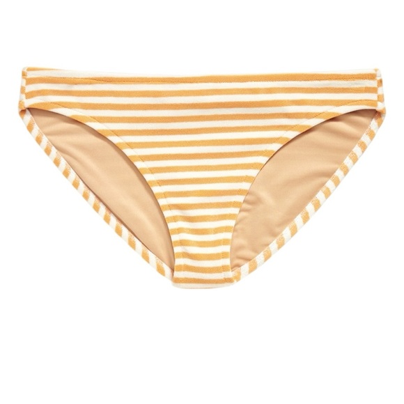Old Navy Low-Rise Striped Terry Classic Bikini Swim Bottoms Orange Stripe 2X - Picture 8 of 10